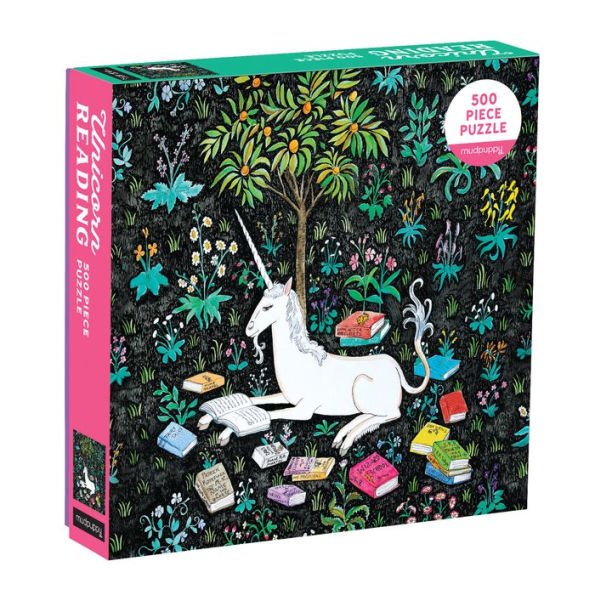 Unicorn Reading 500 Piece Family Puzzle - Kingfisher Road - Online Boutique
