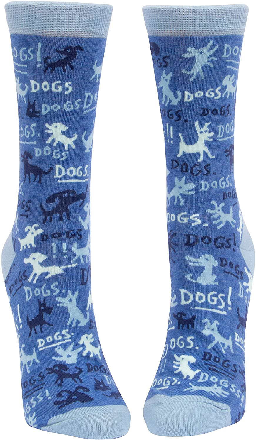 Dogs! Women's Crew Socks - Kingfisher Road - Online Boutique