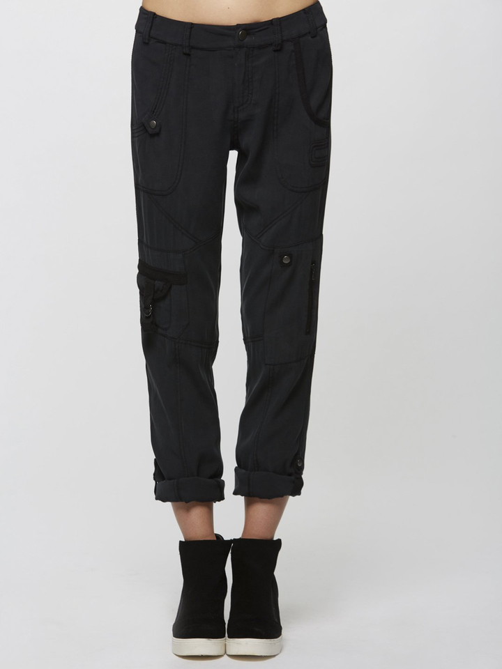 Go Army Pant - Black - Kingfisher Road - Online Boutique