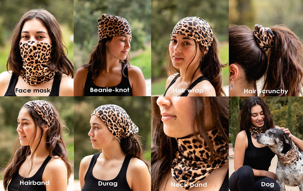 Cheetah Neck Scarf - Kingfisher Road - Online Boutique