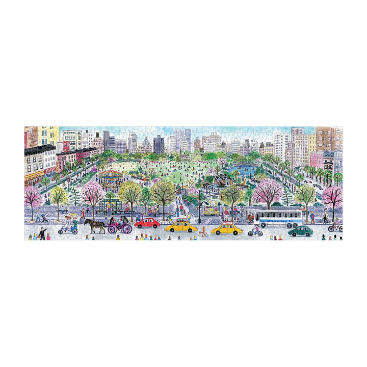 Cityscape 1000PC Panoramic Puzzle - Kingfisher Road - Online Boutique
