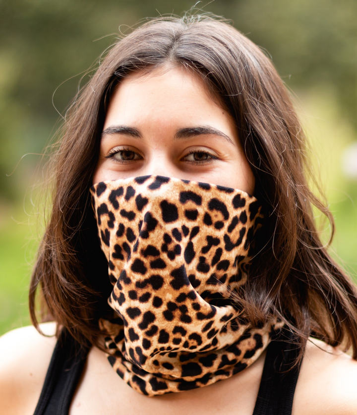 Cheetah Neck Scarf - Kingfisher Road - Online Boutique