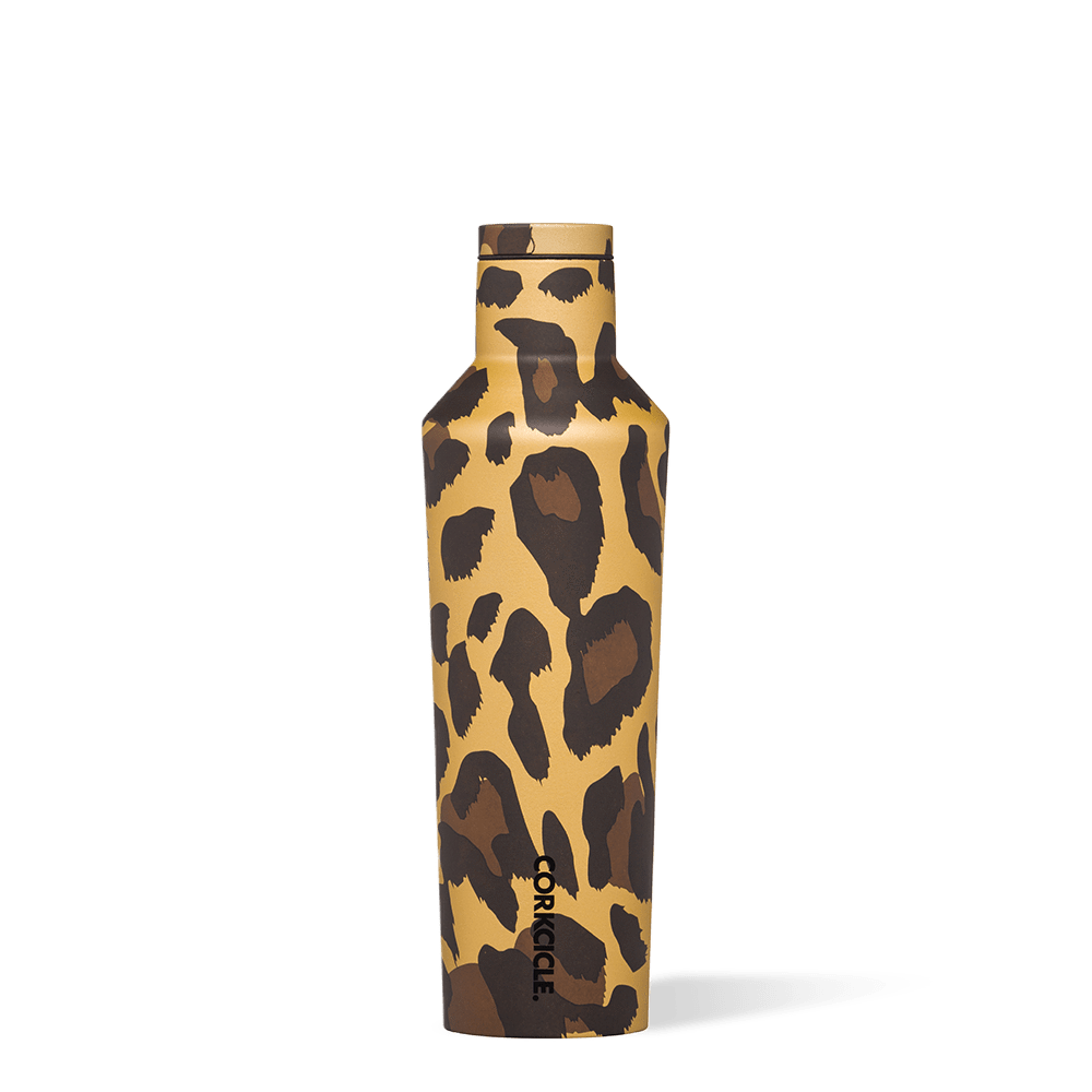 Luxe Leopard Canteen 16oz - Kingfisher Road - Online Boutique