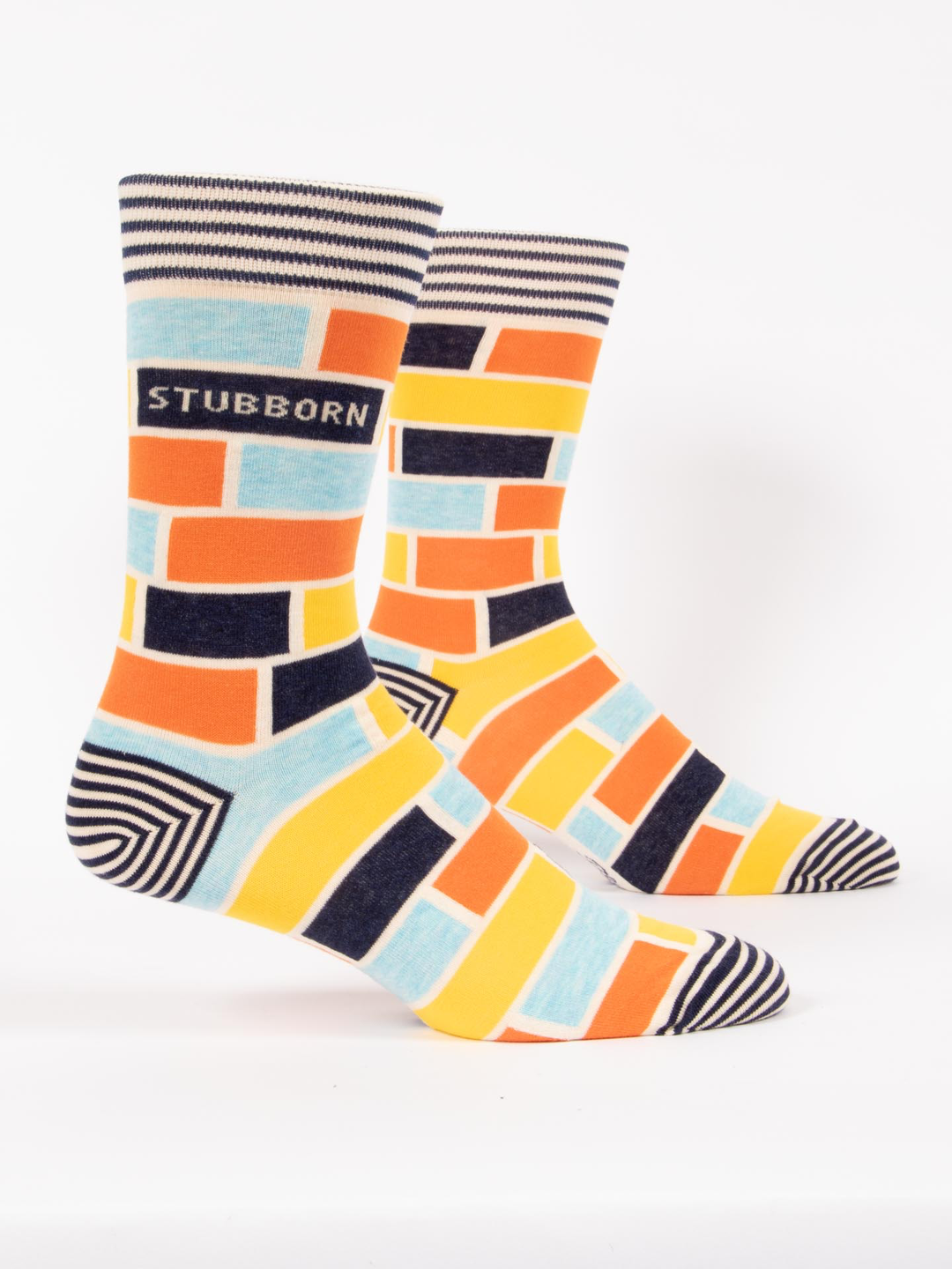 Stubborn Men's Crew Socks - Kingfisher Road - Online Boutique