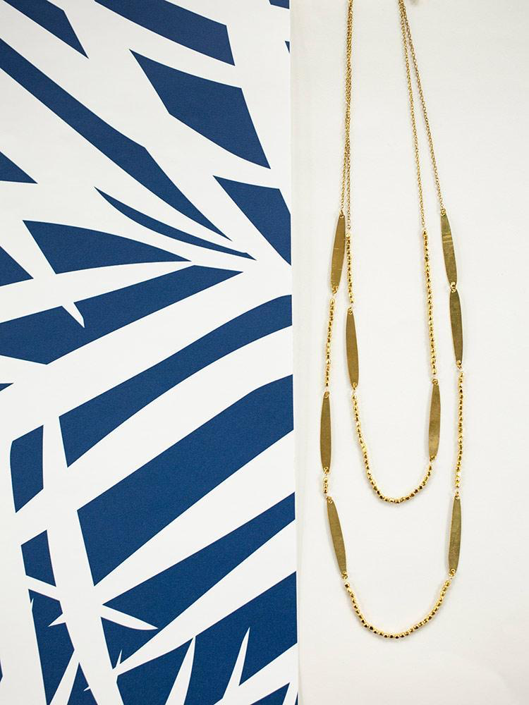 Amelie Necklace Gold - Kingfisher Road - Online Boutique