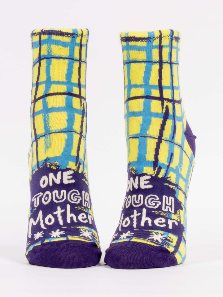 One Tough Mother Women's Ankle Socks - Kingfisher Road - Online Boutique