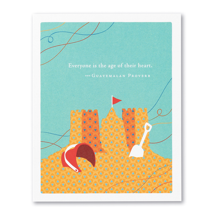 Age/Heart - Birthday Card - Kingfisher Road - Online Boutique