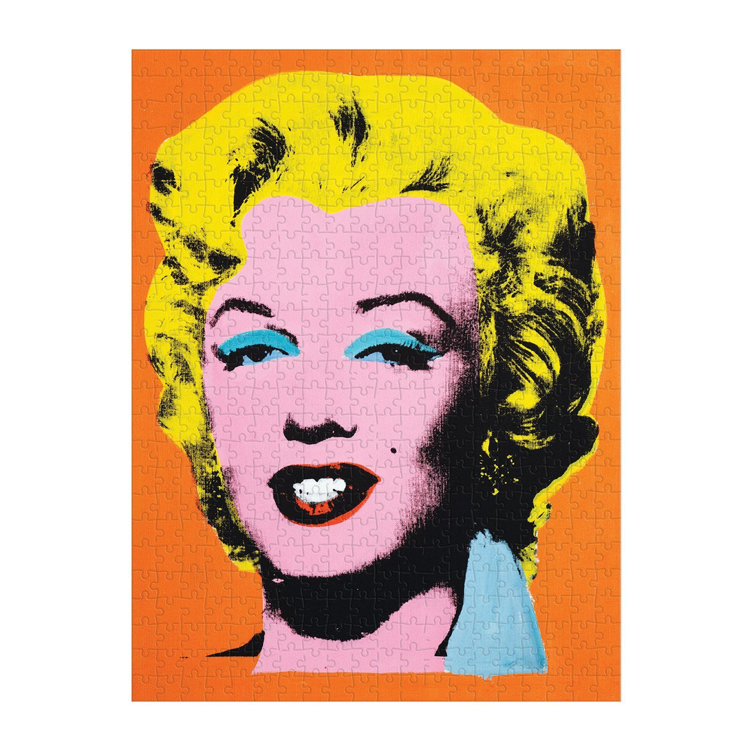 Andy Warhol Double-Sided Marilyn 500PC Puzzle - Kingfisher Road - Online Boutique