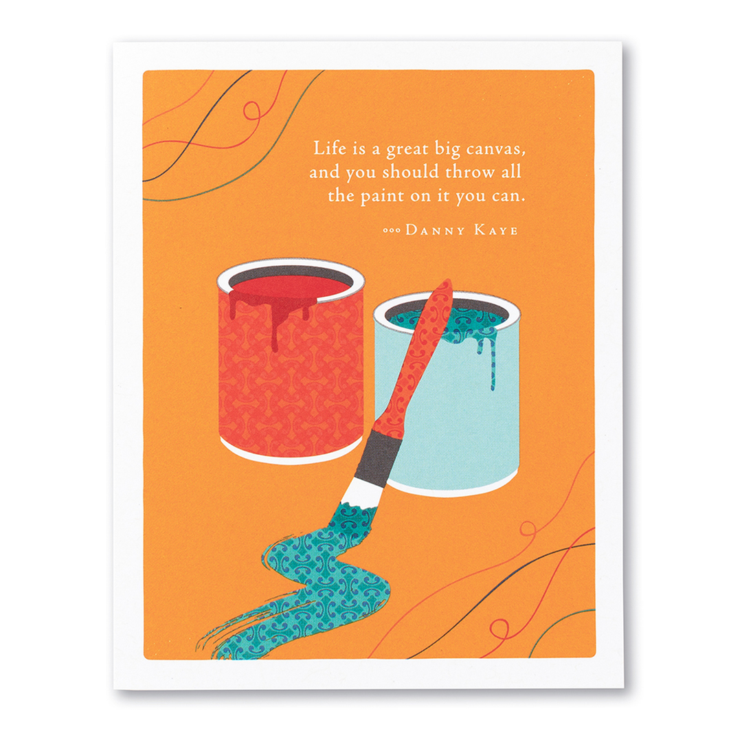 Life/Canvas - Birthday Card - Kingfisher Road - Online Boutique