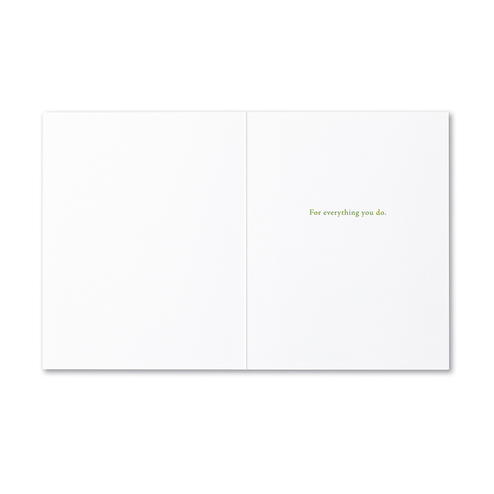 "Evermore Thanks..." Thank You Card - Kingfisher Road - Online Boutique