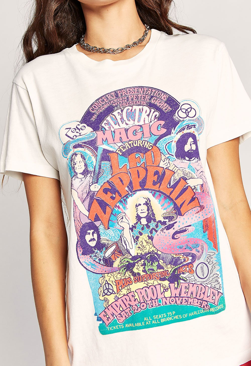 Led Zeppelin Electric Magic Tee - Kingfisher Road - Online Boutique