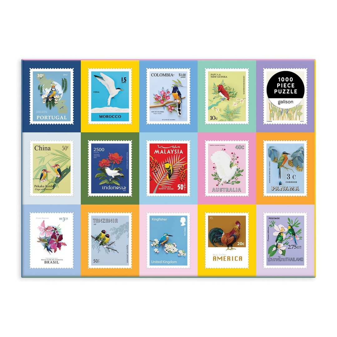 Birds of the World 1000 Piece Puzzle - Kingfisher Road - Online Boutique