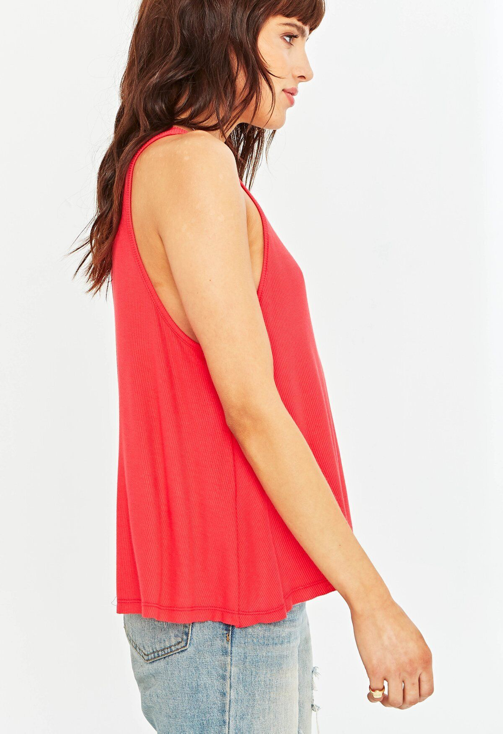 If You Ever Rib Tank - Coral - Kingfisher Road - Online Boutique