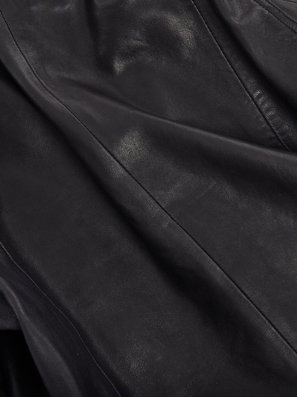 Black Maha Leather Jacket - Kingfisher Road - Online Boutique