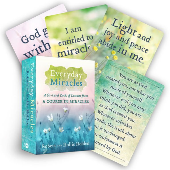 Everyday Miracles: A 50-Card Deck of Lessons from A Course in Miracles - Kingfisher Road - Online Boutique
