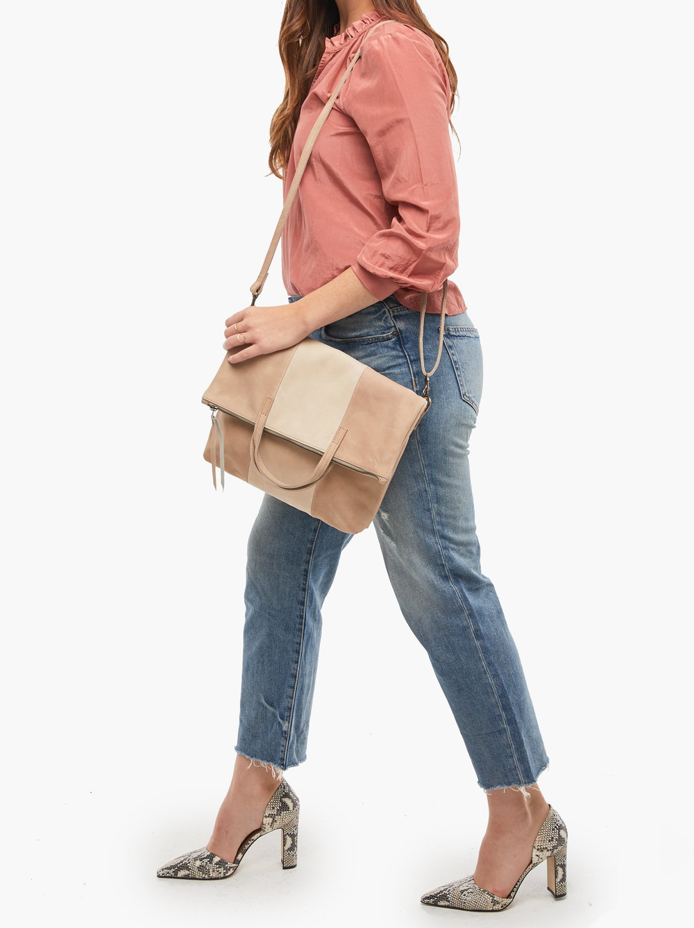 Emnet Foldover Tote - Kingfisher Road - Online Boutique