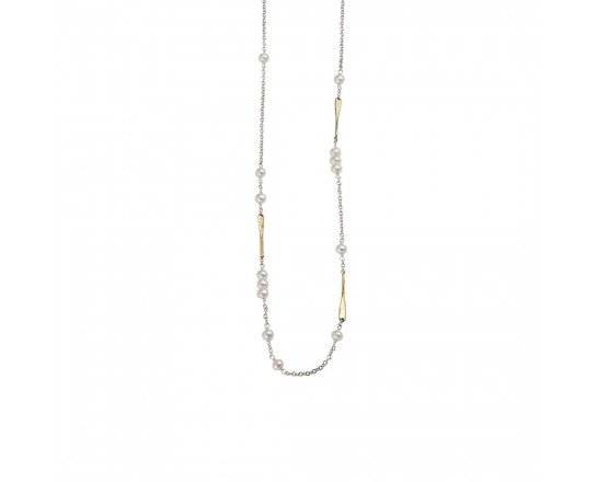 Lume Pearl Chain 22" - Kingfisher Road - Online Boutique