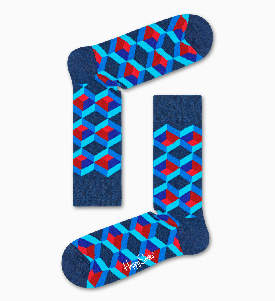Optic Square Sock - Kingfisher Road - Online Boutique