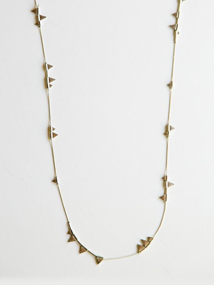 Zander Necklace - Silver - Kingfisher Road - Online Boutique