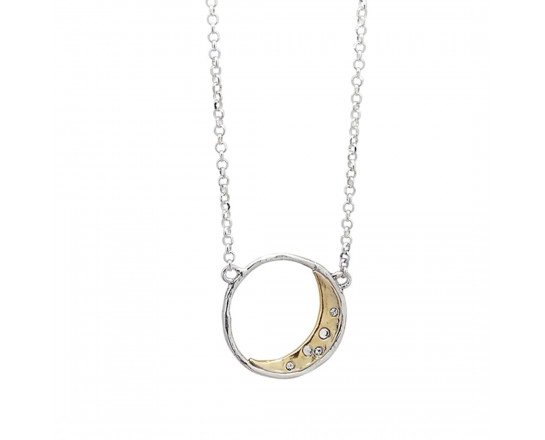 Otherworld Moon Necklace - Kingfisher Road - Online Boutique